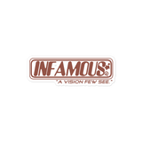 Infamous Logo Sticker