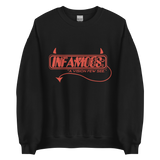 Infamous Monster Logo Sweatshirt Red
