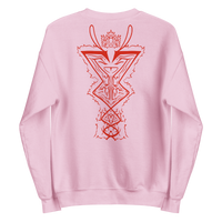 Infamous Monster Logo Sweatshirt Red