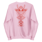 Infamous Monster Logo Sweatshirt Red