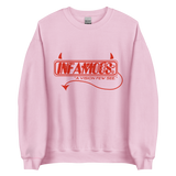Infamous Monster Logo Sweatshirt Red