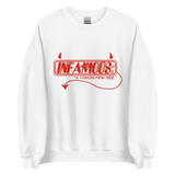 Infamous Monster Logo Sweatshirt Red