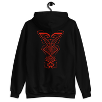 Infamous Monster Logo Hoodie Red