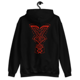 Infamous Monster Logo Hoodie Red