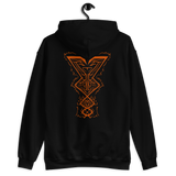 Infamous Monster Logo Hoodie Orange