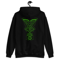 Infamous Monster Logo Hoodie Green