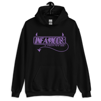 Infamous Monster Logo Hoodie Purple