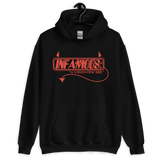 Infamous Monster Logo Hoodie Red