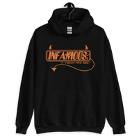 Infamous Monster Logo Hoodie Orange