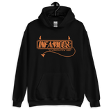 Infamous Monster Logo Hoodie Orange