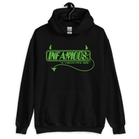 Infamous Monster Logo Hoodie Green