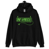 Infamous Monster Logo Hoodie Green