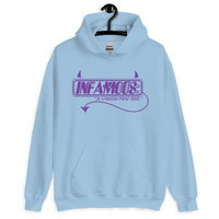 Infamous Monster Logo Hoodie Purple