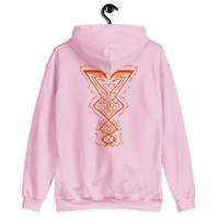 Infamous Monster Logo Hoodie Orange