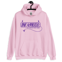 Infamous Monster Logo Hoodie Purple