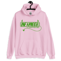 Infamous Monster Logo Hoodie Green