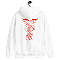 Infamous Monster Logo Hoodie Red