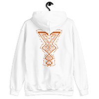 Infamous Monster Logo Hoodie Orange