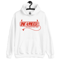 Infamous Monster Logo Hoodie Red