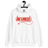 Infamous Monster Logo Hoodie Red