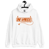 Infamous Monster Logo Hoodie Orange