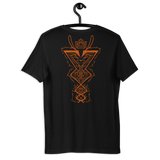 Infamous Monster Logo t-shirt Orange